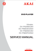 Akai DVP-6336KDM-6834-6837-KDSM-6835KDM-Service-Manual 